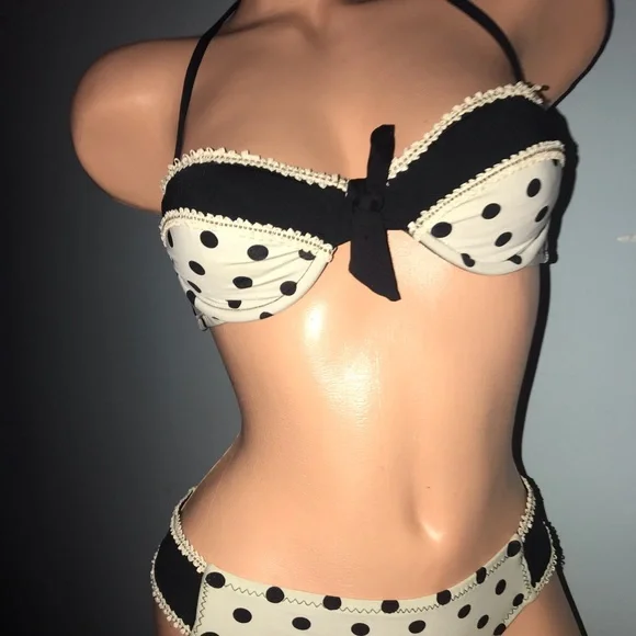 Betsey Johnson | Swim | Betsey Johnson Polka Dot Pinup Retro Betsey Johnson | Swim | Betsey Johnson Polka Dot Pinup Retro